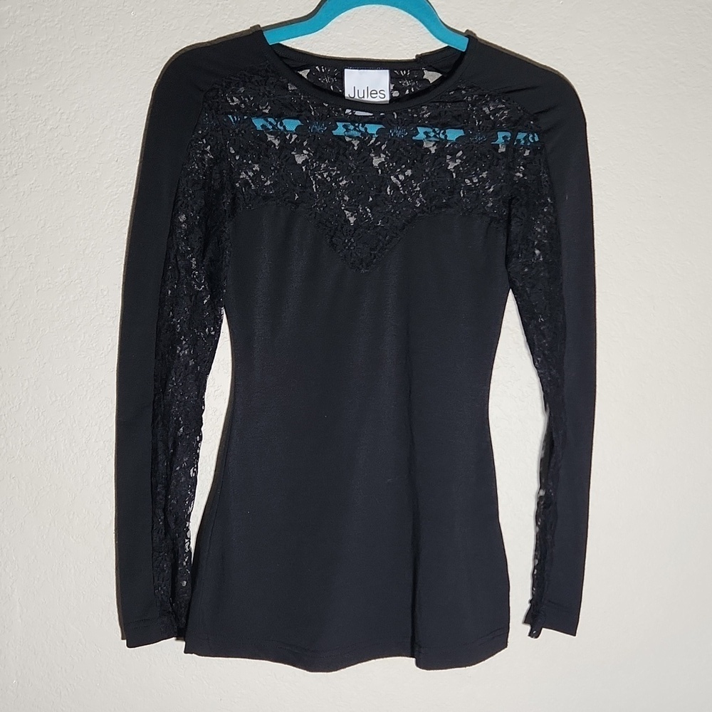 Jules bodycon Shirt Whimsigoth Academia XS Black